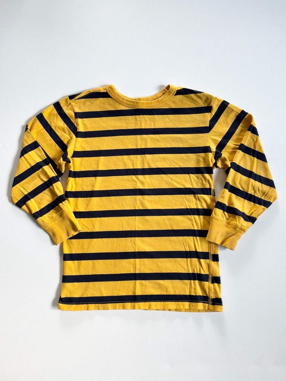 Gap Yellow Navy Striped T-shirt